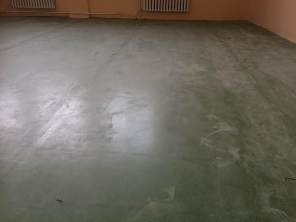 Гомогенное покрытие в спортзал