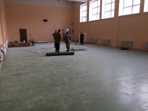 Настил гомогенного покрытия в Самаре